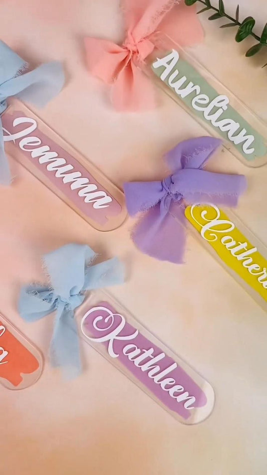 SEPARADORES DE LIBROS ACRILICO